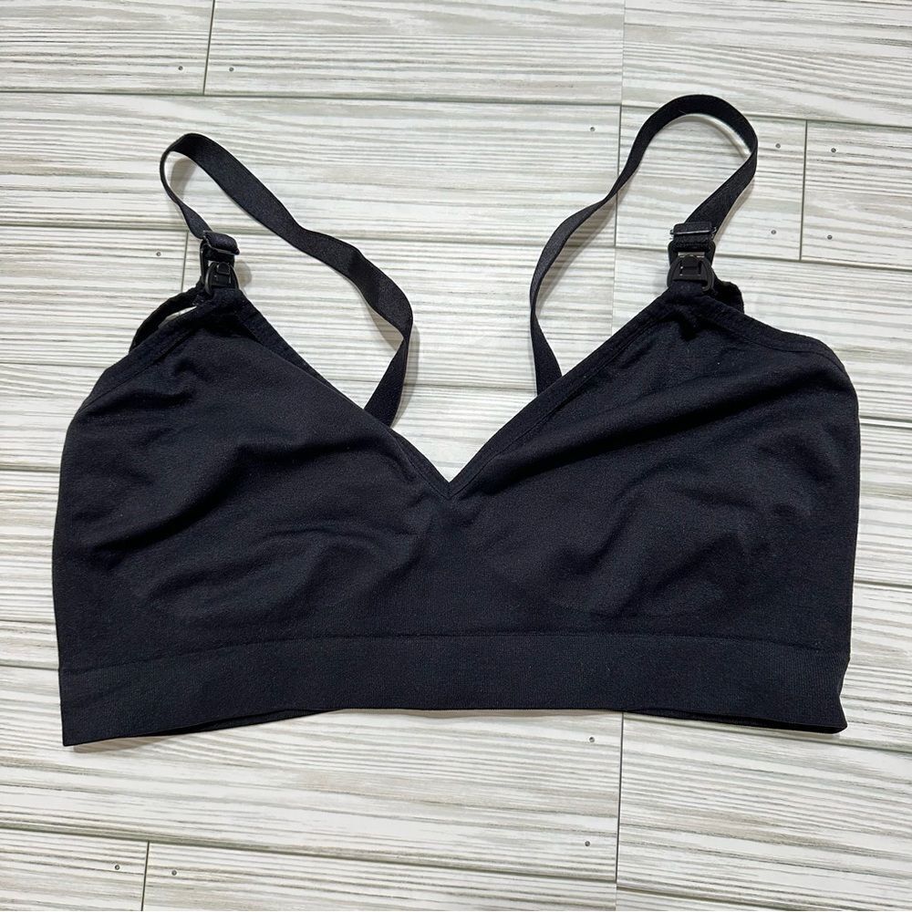 MATERNITY STRETCH WIRELESS NURSING‎ BRA XL